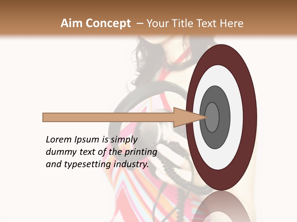 Deejay Fashion Listen PowerPoint Template