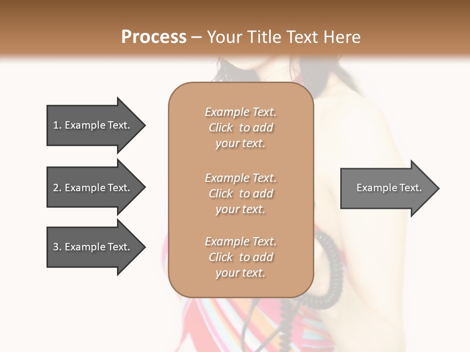 Deejay Fashion Listen PowerPoint Template