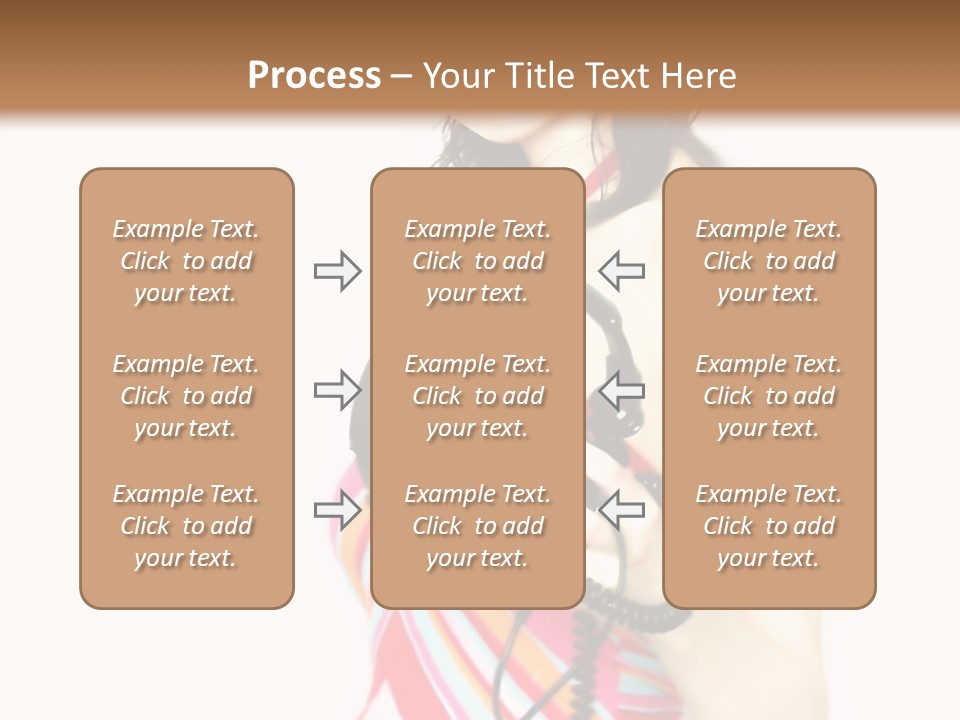 Deejay Fashion Listen PowerPoint Template