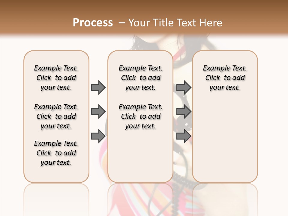 Deejay Fashion Listen PowerPoint Template
