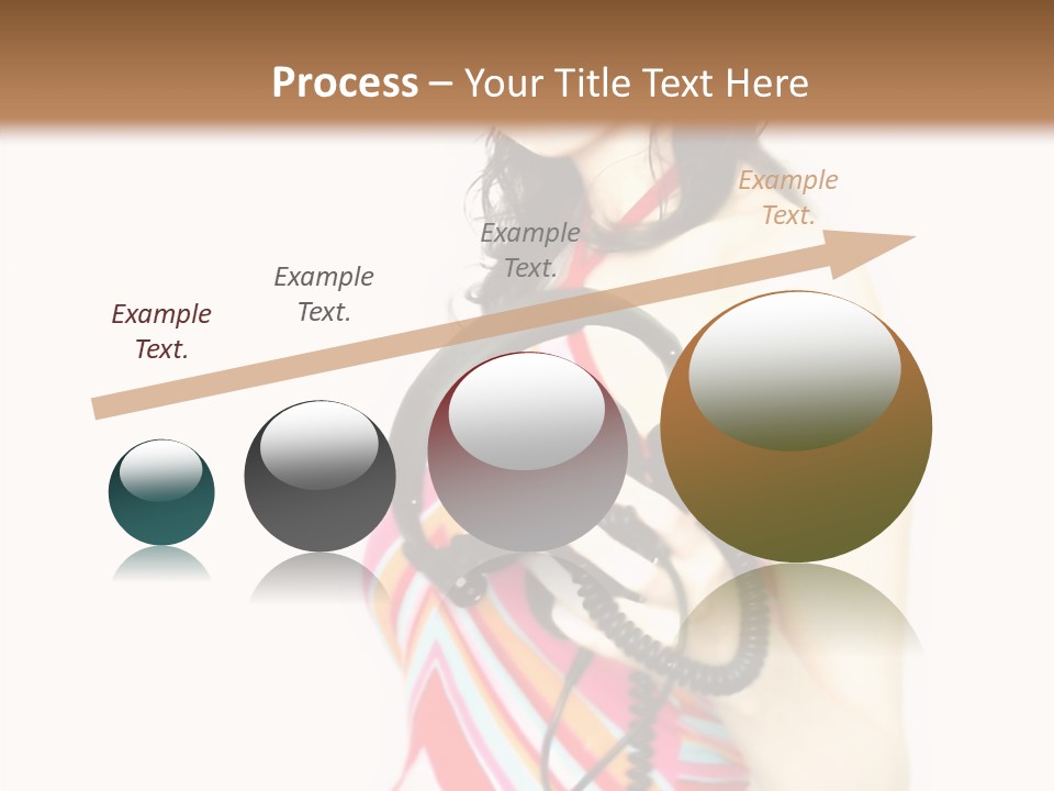 Deejay Fashion Listen PowerPoint Template