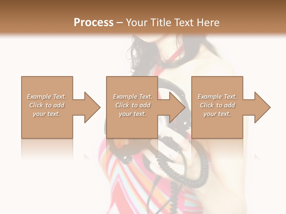 Deejay Fashion Listen PowerPoint Template