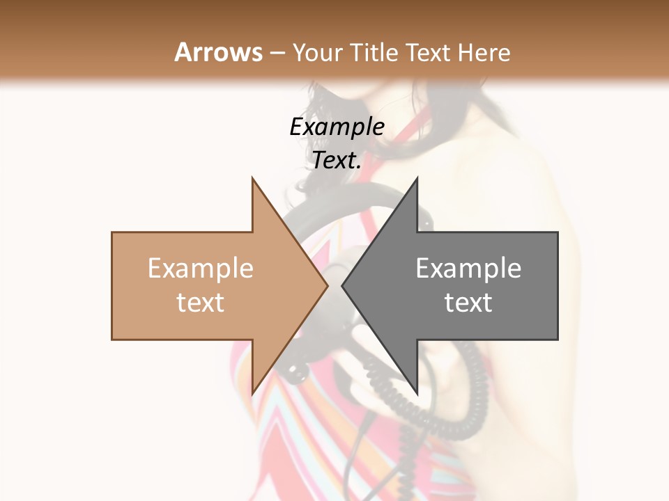 Deejay Fashion Listen PowerPoint Template