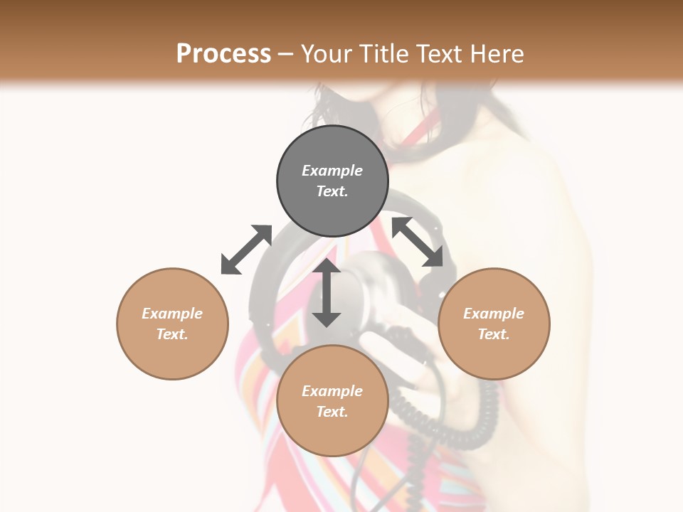 Deejay Fashion Listen PowerPoint Template