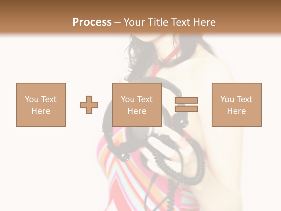 Deejay Fashion Listen PowerPoint Template