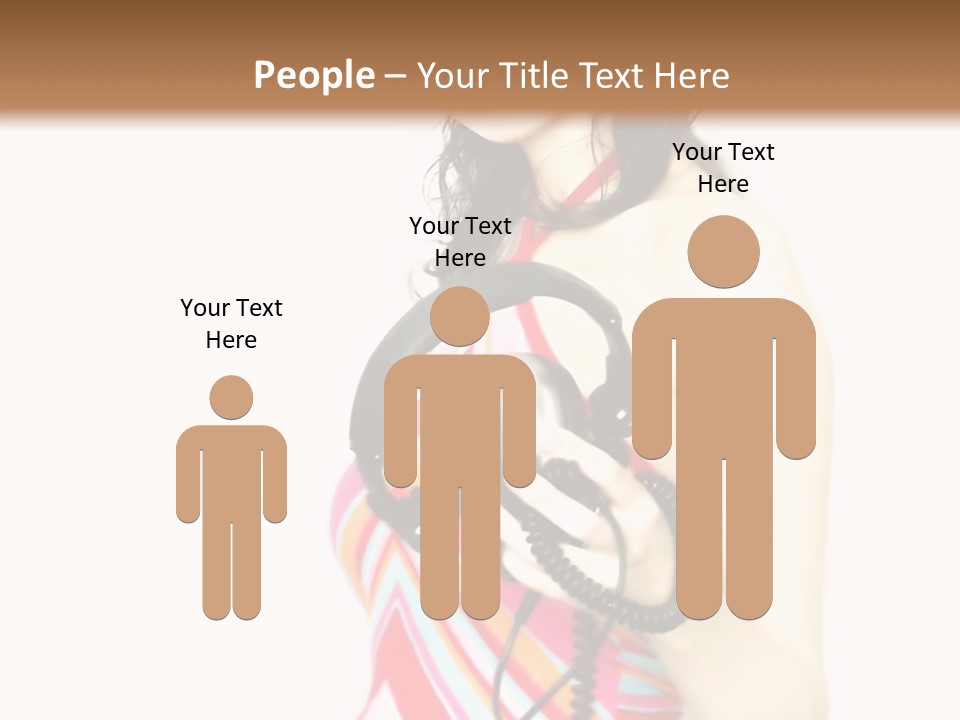 Deejay Fashion Listen PowerPoint Template