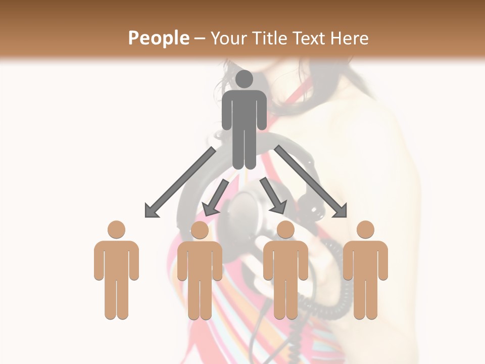 Deejay Fashion Listen PowerPoint Template