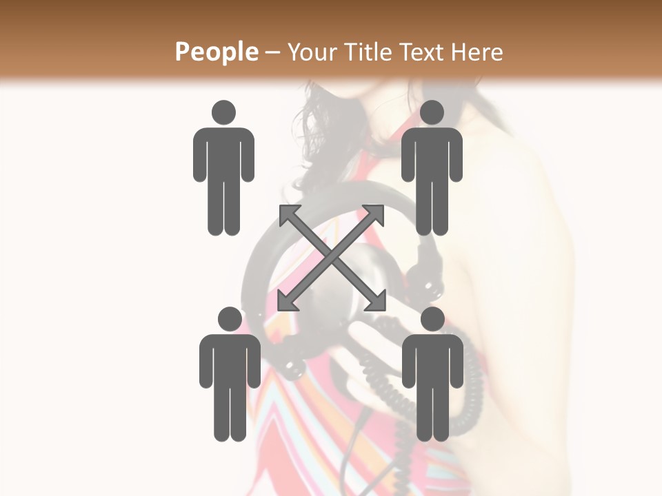 Deejay Fashion Listen PowerPoint Template