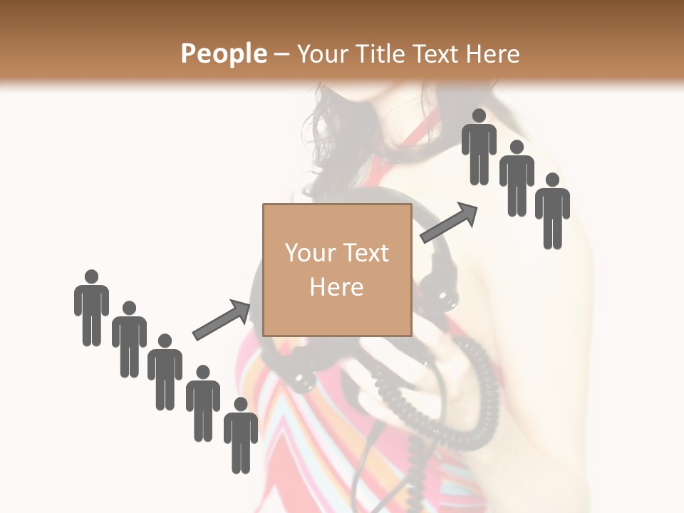 Deejay Fashion Listen PowerPoint Template