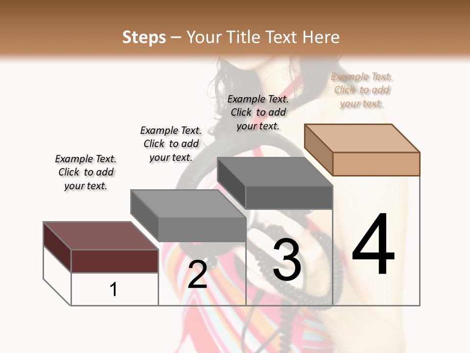 Deejay Fashion Listen PowerPoint Template