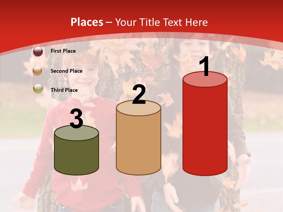 Child Emotion Smile PowerPoint Template