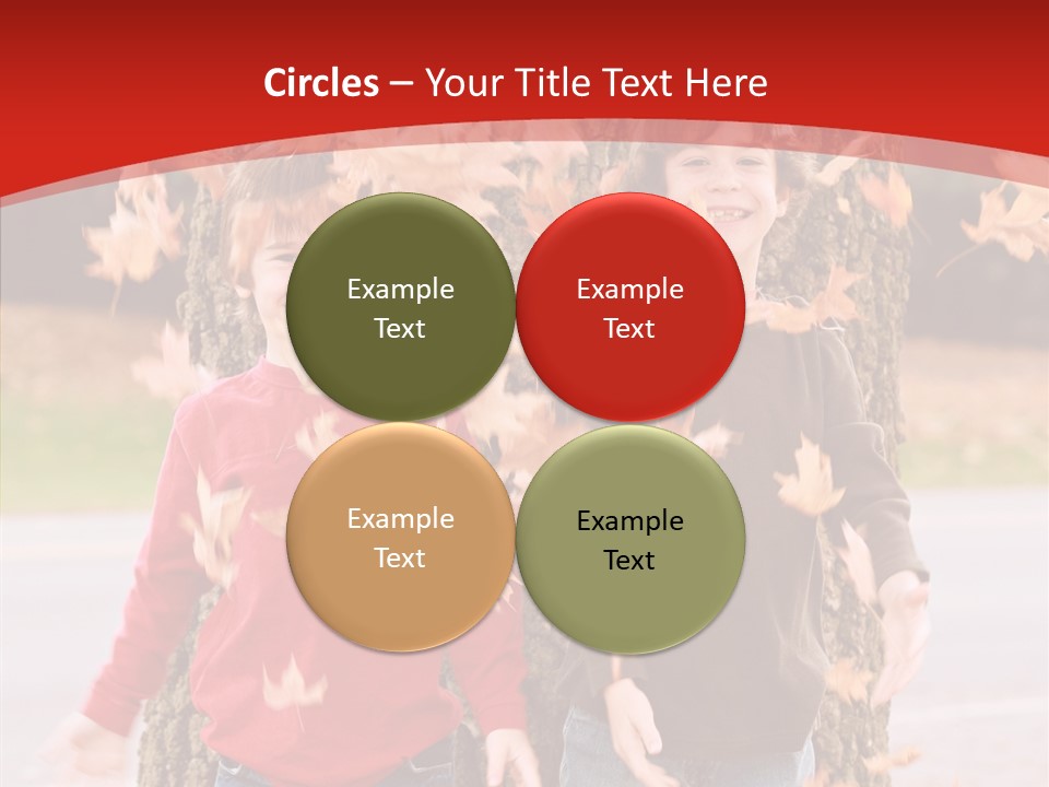 Child Emotion Smile PowerPoint Template