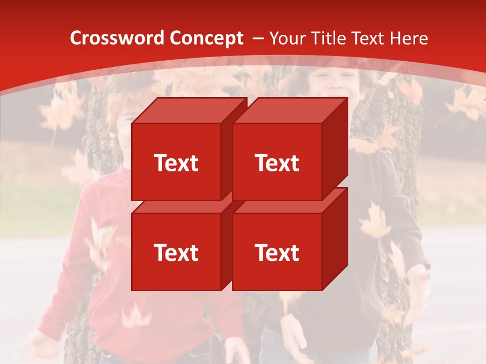 Child Emotion Smile PowerPoint Template