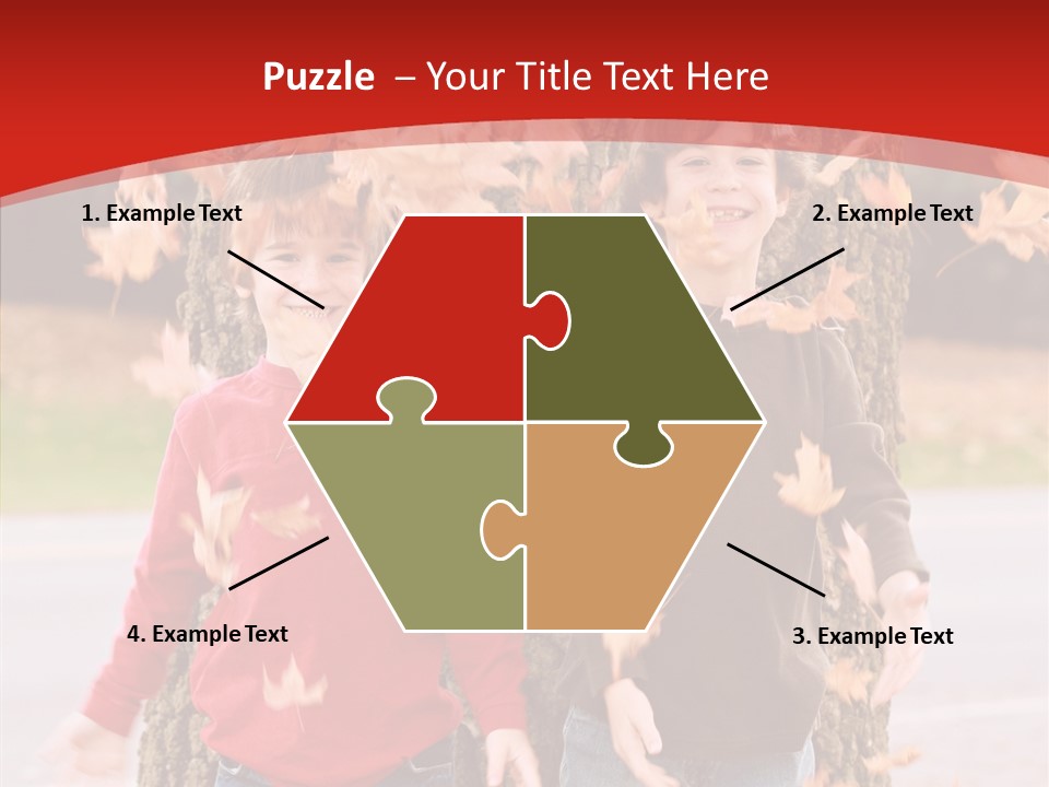 Child Emotion Smile PowerPoint Template