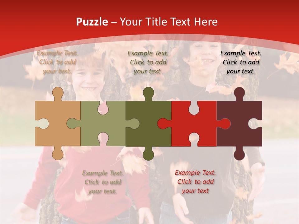 Child Emotion Smile PowerPoint Template