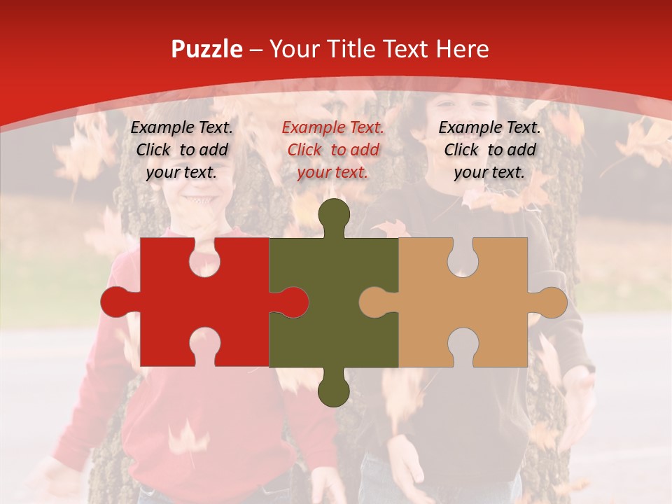 Child Emotion Smile PowerPoint Template