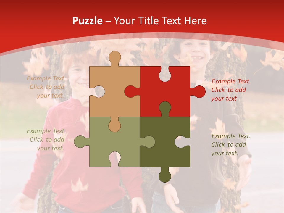 Child Emotion Smile PowerPoint Template