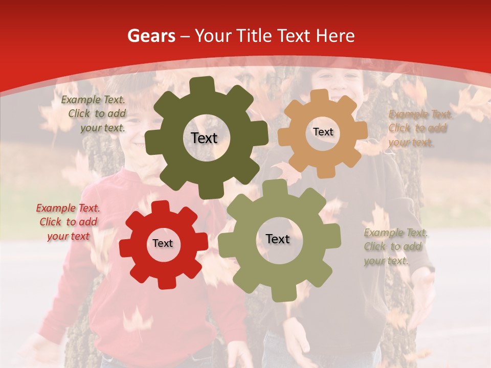 Child Emotion Smile PowerPoint Template