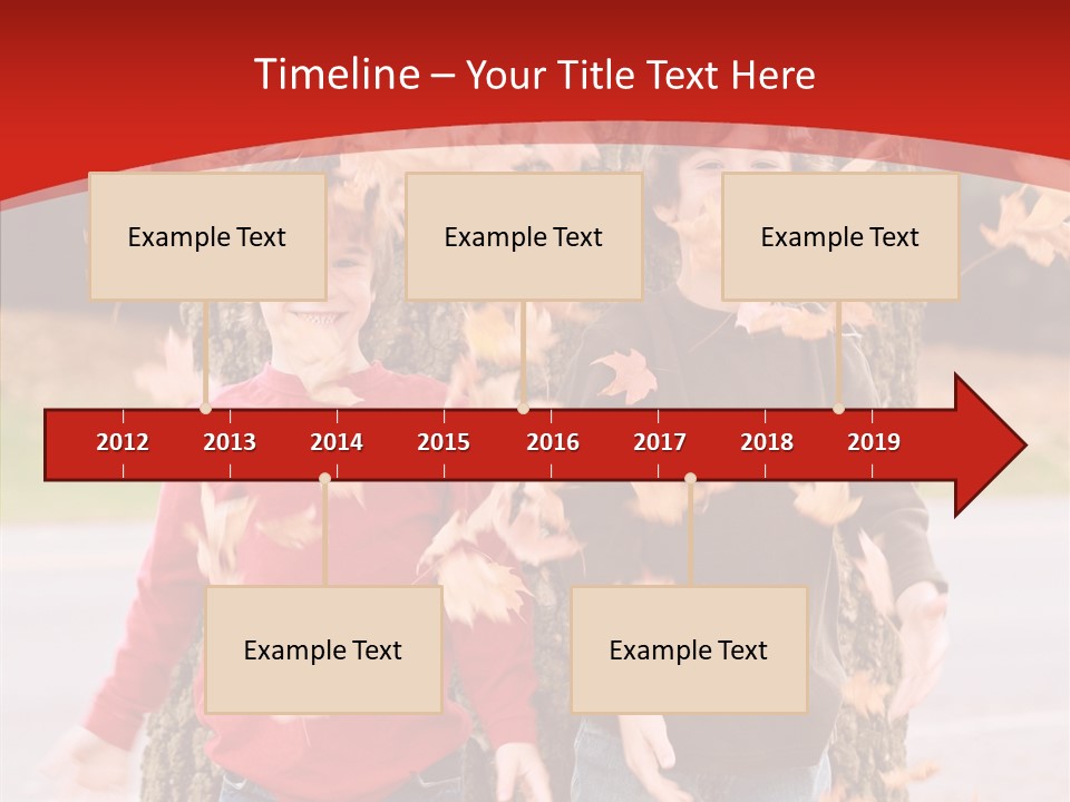 Child Emotion Smile PowerPoint Template