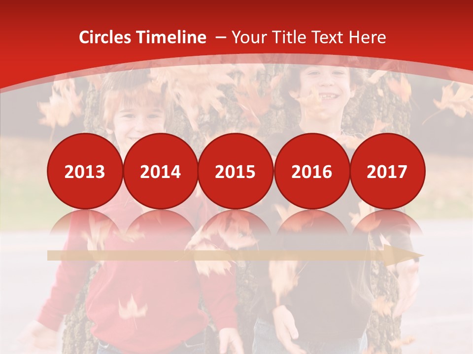 Child Emotion Smile PowerPoint Template