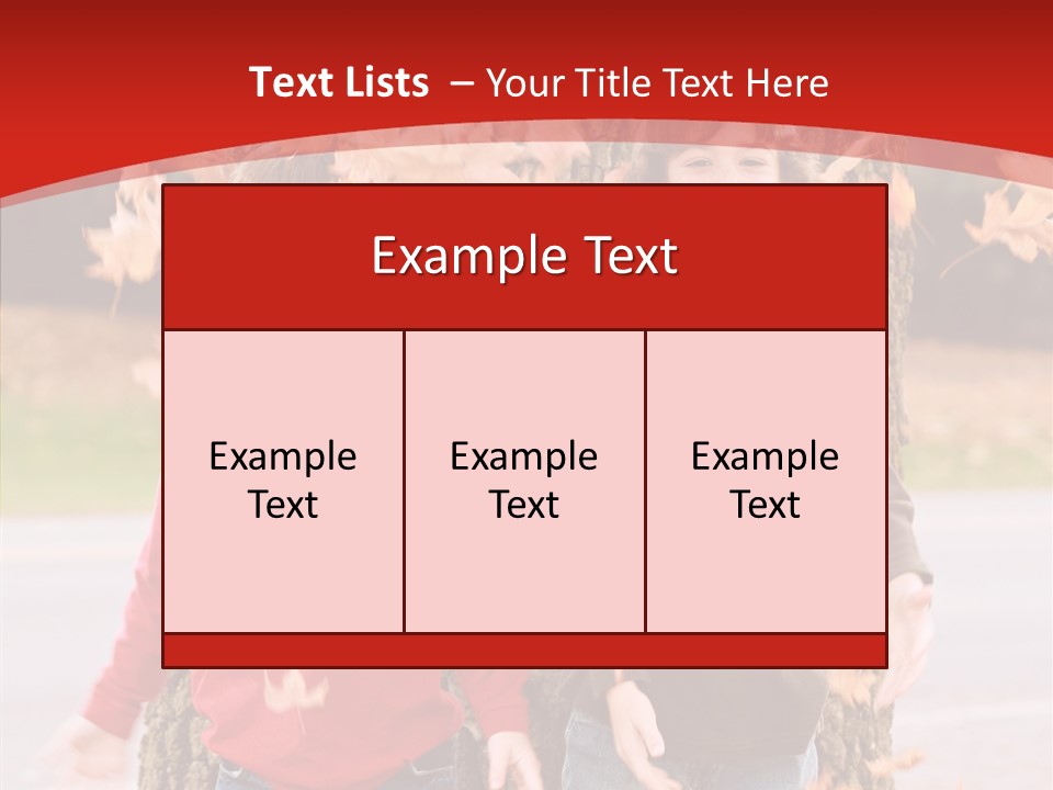 Child Emotion Smile PowerPoint Template