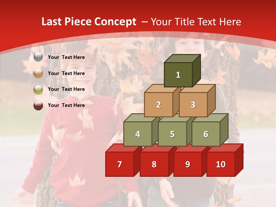 Child Emotion Smile PowerPoint Template
