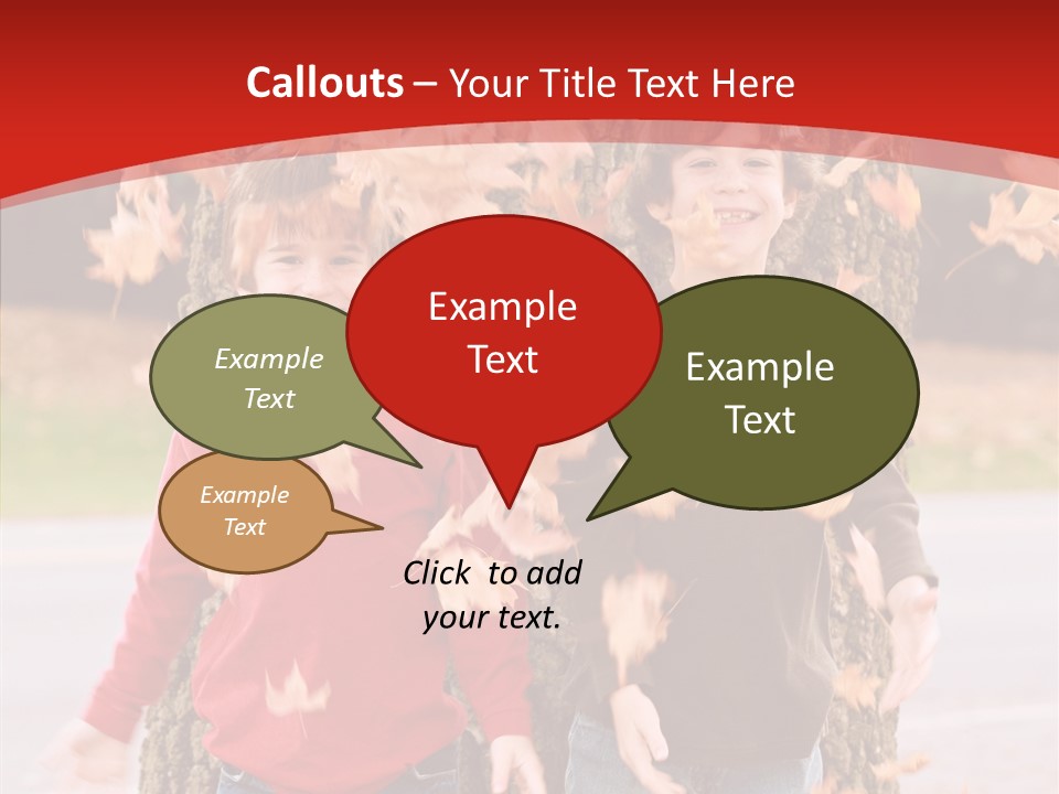 Child Emotion Smile PowerPoint Template