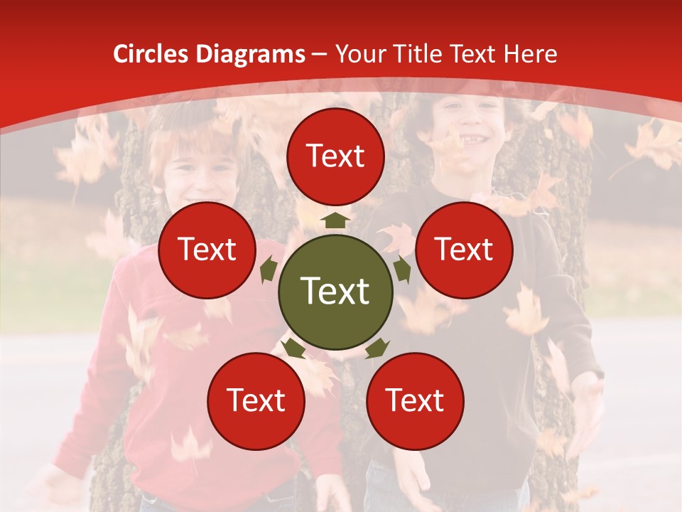 Child Emotion Smile PowerPoint Template