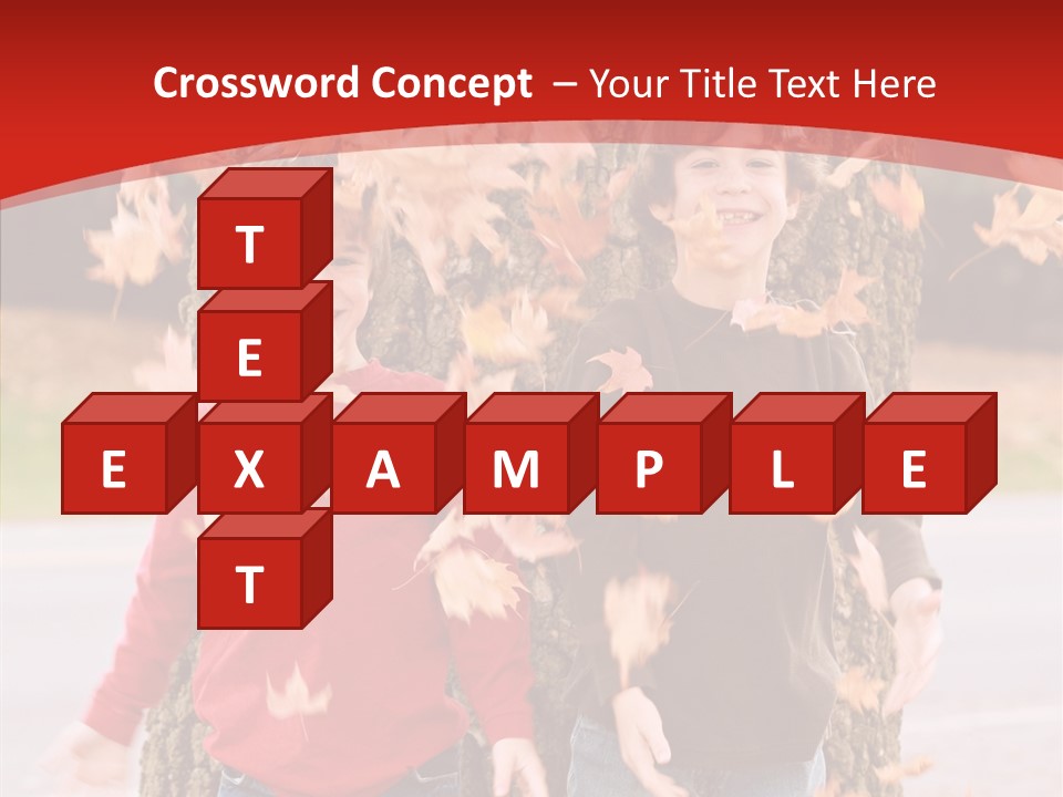 Child Emotion Smile PowerPoint Template