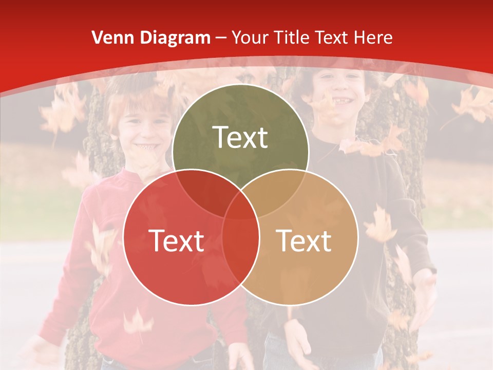 Child Emotion Smile PowerPoint Template