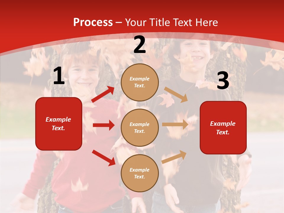 Child Emotion Smile PowerPoint Template