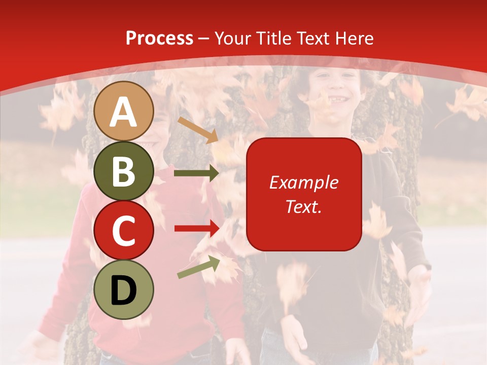 Child Emotion Smile PowerPoint Template