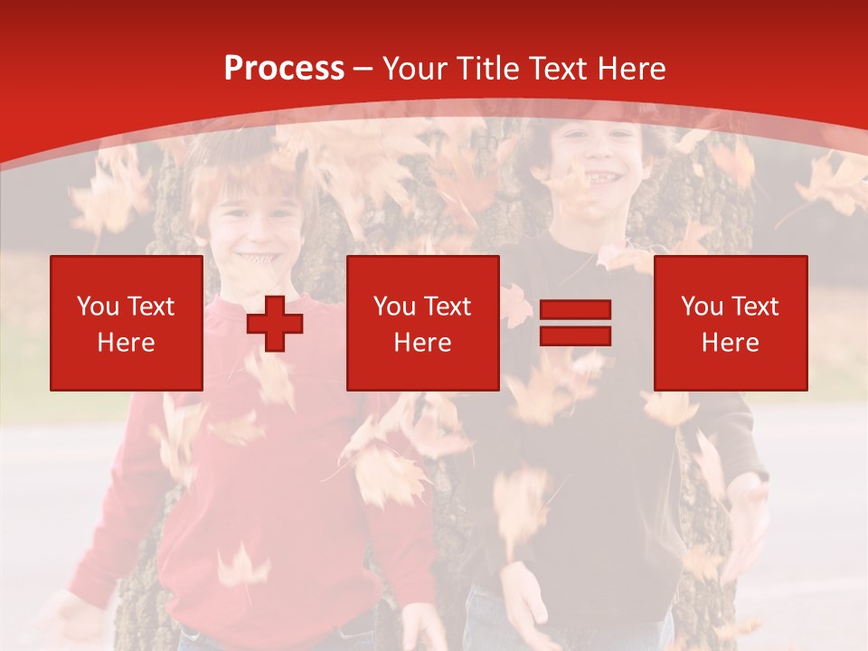Child Emotion Smile PowerPoint Template