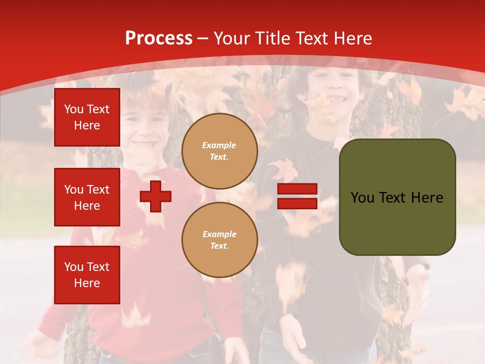 Child Emotion Smile PowerPoint Template