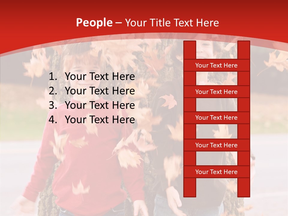 Child Emotion Smile PowerPoint Template