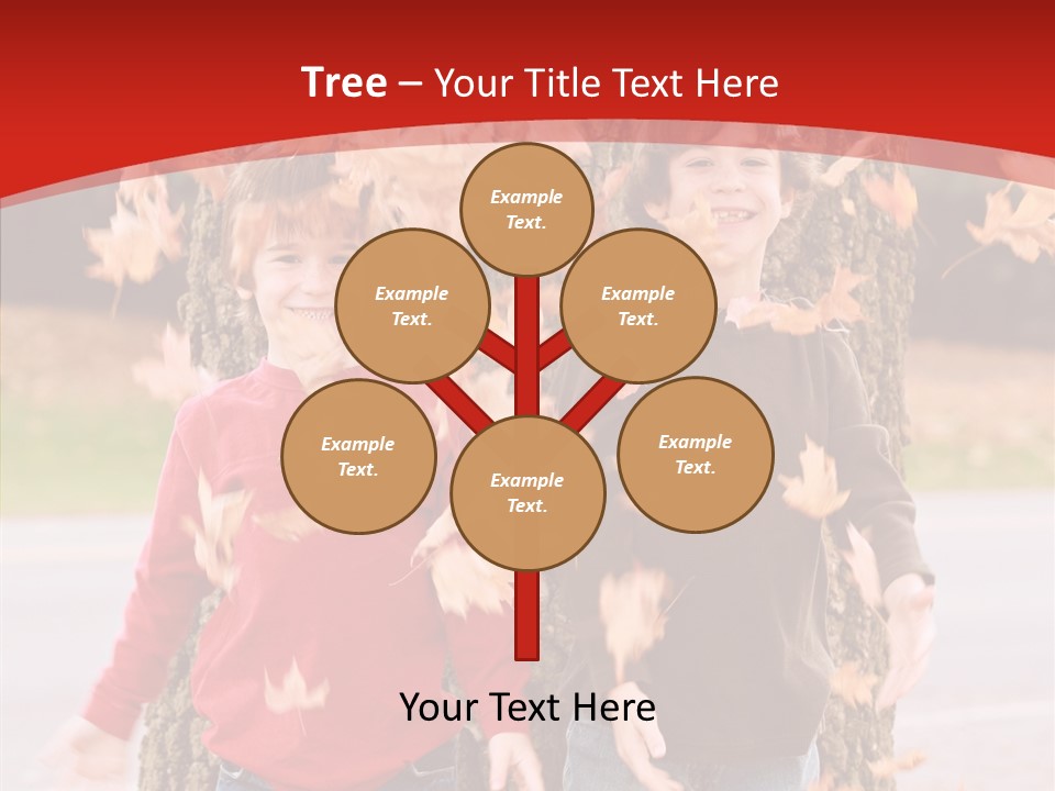 Child Emotion Smile PowerPoint Template