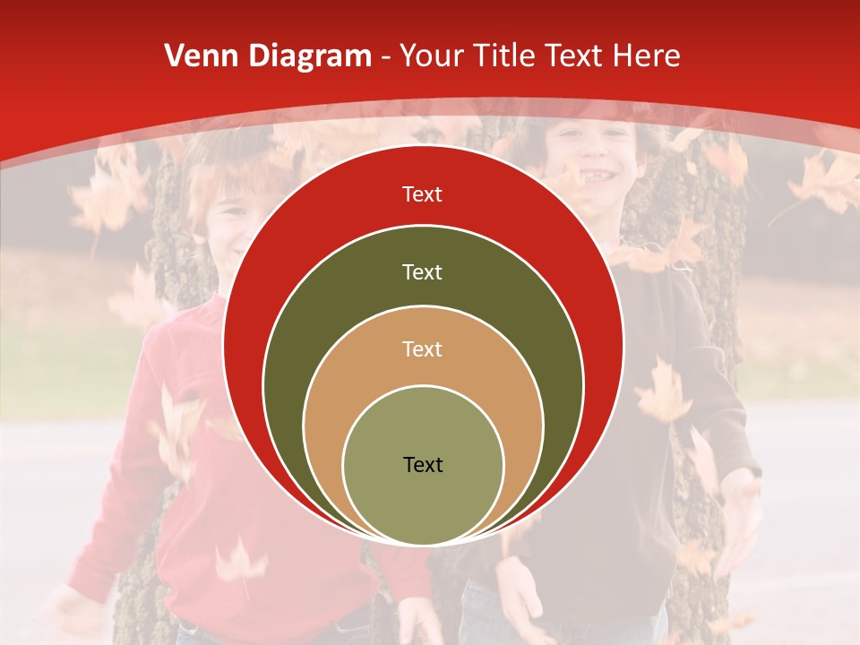 Child Emotion Smile PowerPoint Template