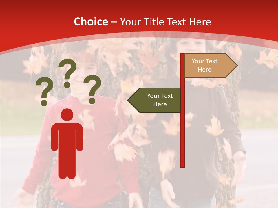Child Emotion Smile PowerPoint Template