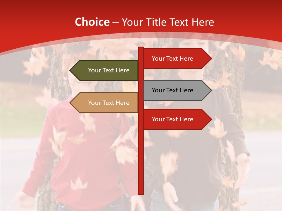 Child Emotion Smile PowerPoint Template