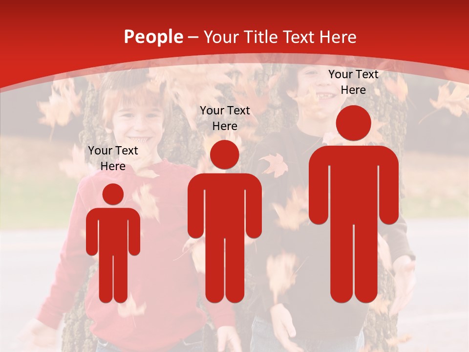 Child Emotion Smile PowerPoint Template