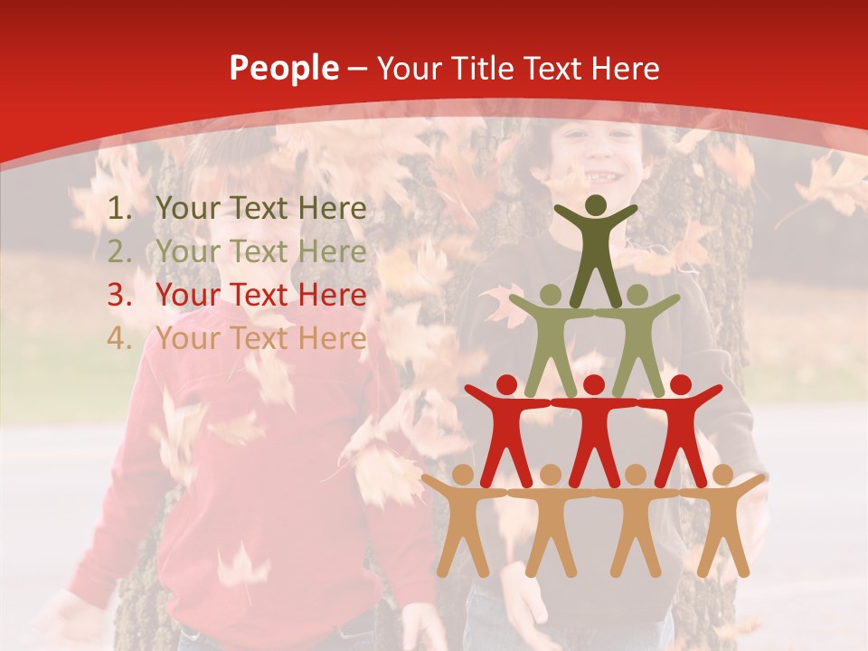 Child Emotion Smile PowerPoint Template