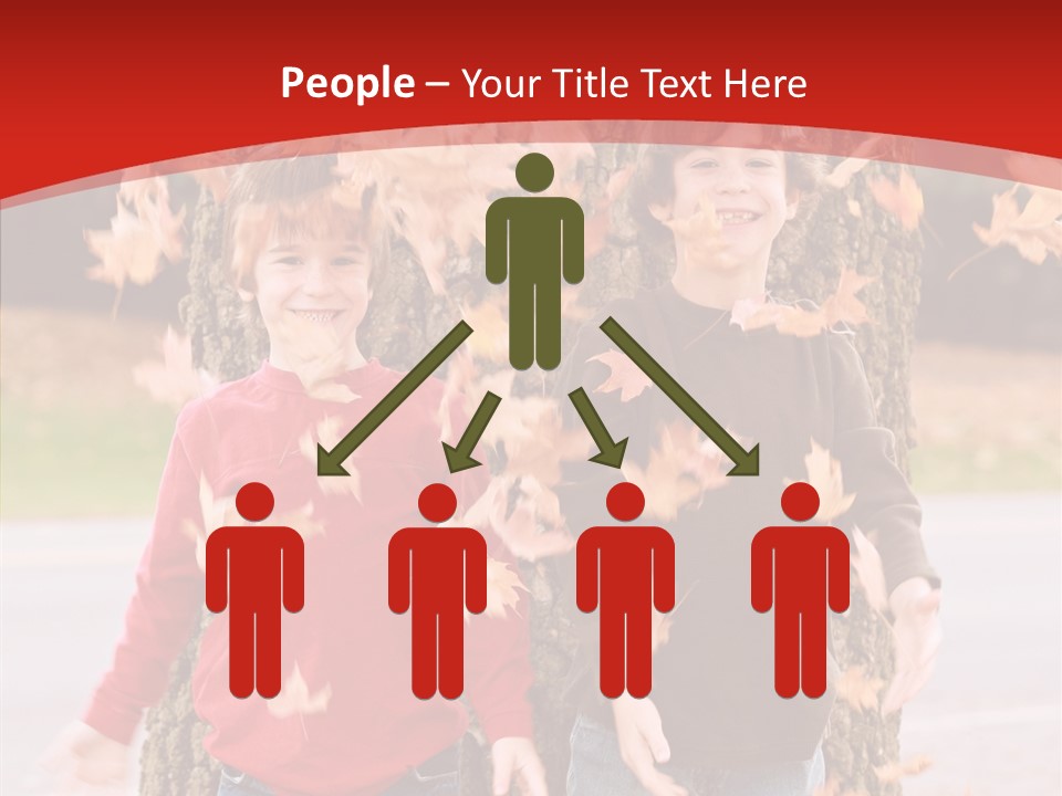 Child Emotion Smile PowerPoint Template