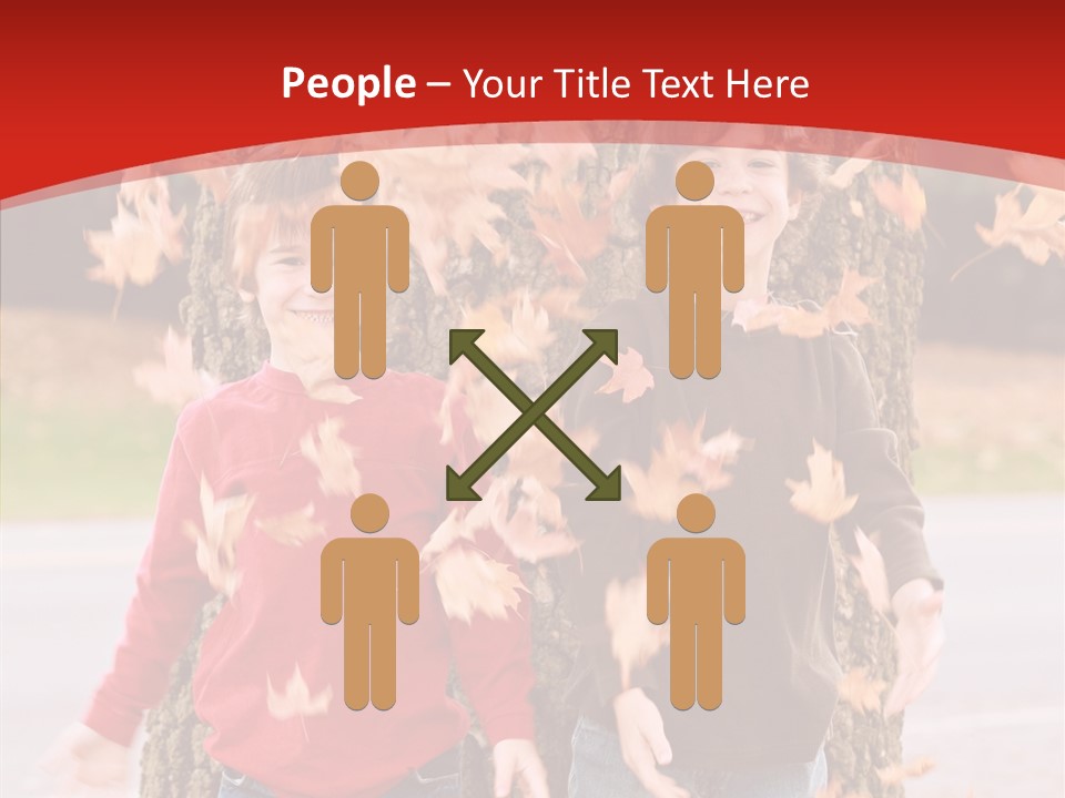 Child Emotion Smile PowerPoint Template