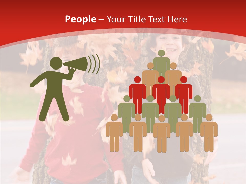 Child Emotion Smile PowerPoint Template