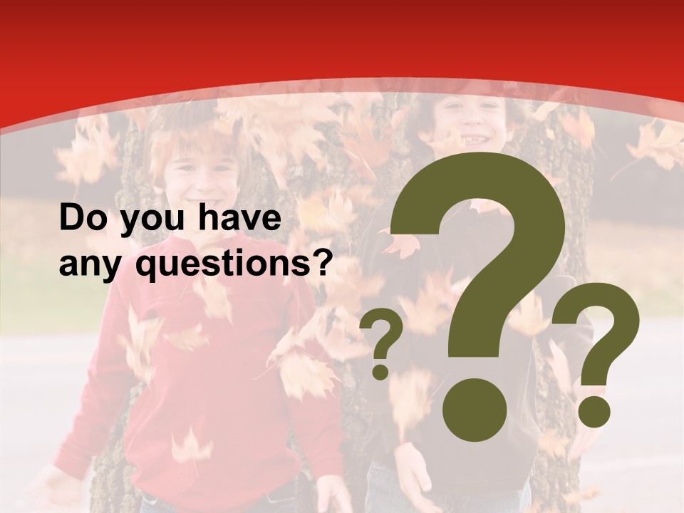 Child Emotion Smile PowerPoint Template