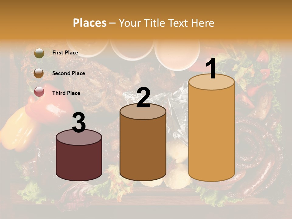 Chicken Fried Brown PowerPoint Template