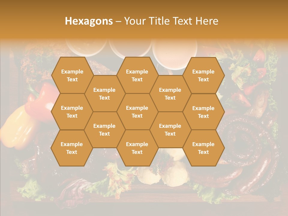 Chicken Fried Brown PowerPoint Template