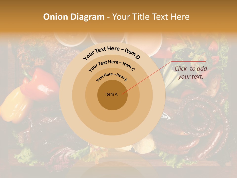 Chicken Fried Brown PowerPoint Template