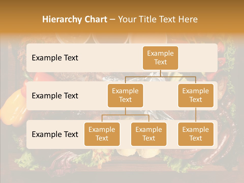 Chicken Fried Brown PowerPoint Template