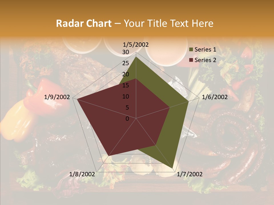 Chicken Fried Brown PowerPoint Template